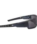 Crossfire Cumulus Premium Safety Eyewear With Aluminum Gray Frame And Smoke Lenses For Unisex Comfy All Day Fit Soft Rubber Nose Piece