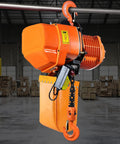 2 Ton Wireless Electric Chain Hoist With 4400 Lbs Capacity 20 Ft Lifting Height IP54 Protection overhead in warehouse