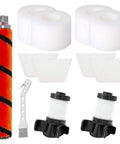 Replacement Vacuum Filter Kit With 2 Vacuum Filters, 4 Foam Felt Filters, And 1 Brush For IONFlex DuoClean And X30 X40