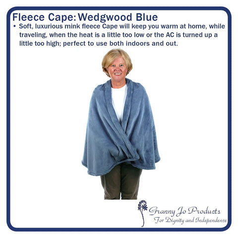 Cozy Wedgwood Blue Fleece Jacket For Women With Inside Pockets All Season Comfort And Go To Wardrobe Favorite Ultra Soft Warmth