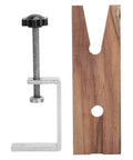 Jewelers Bench Pin Clamp For Workbenches No Drill Installation On Wood Or Iron Surfaces Secure Sawing Shaping Polishing And Detailed Jewelry