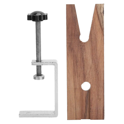 Jewelers Bench Pin Clamp For Workbenches No Drill Installation On Wood Or Iron Surfaces Secure Sawing Shaping Polishing And Detailed Jewelry
