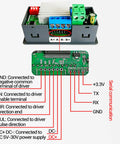 All In One Stepper Motor Driver Controller With Forward And Reverse Pulse Speed Control PLC Serial Communication DC 5 To 30V 4A Universal wiring diagram