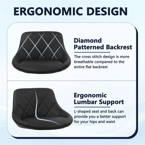Drafting Chair With Backrest And Wheels For Office And Workshop Use Boss Level Comfort displaying its ergonomic design with diamond pattern and lumbar support