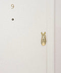 Real Deal Brass Animal Head Cabinet Knobs With Sweet Golden Finish Durable Drawer Pulls For Wardrobes Cupboards Easy Install Furniture Setup on door.