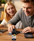 Man using DIY Friendly Screen Repair Liquid For Phone Screens And Glasses, Easy Restoration For Displays, Tablets, and more.