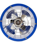 Top view of 16 Inch Industrial Axial Blower For Paint Booth Exhaust And Big Time Ventilation With Explosion Proof Safe Design