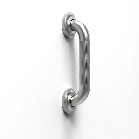 Heavy Duty 1-1/4 Inch Knurled Bath Grab Bar, ADA Compliant Shower Handrail, Wall Mount Mobility Aid, Stainless Steel SUS304, Rustproof 500 Pounds