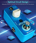 Blue Pitch Harmonizer Guitar Effects Pedal With True Bypass MPS1 Octave Box Harmony Detune And Pitch Shift Modes