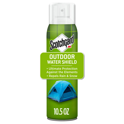 Water Shield Outdoor Fabric Spray For Gear And Patio Furniture, 10.5 Ounces Water Repellent Coating bottle with tent image