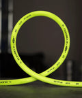 Heavy Duty Hybrid Air Hose 3/8 Inch By 100 Foot in ZillaGreen, showing lightweight pro-grade design with kink resistance