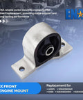 OEM Style Front Engine Motor Mount For Honda Civic And Acura El 1.7L Automatic, aluminum, designed for easy installation.