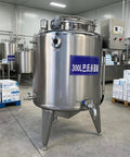 The Real Deal Commercial Stainless Steel Milk Pasteurizer Tank, Industrial Large Capacity Heat Treatment Vessel for dairy processing.