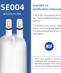 Water Filter Replacement For Whirlpool And Kenmore Refrigerators Replacing Models 9083 9030 4396841 4396710 Edr3rxd1 Coldspot And More Everydrop 3 Compatible 1 Pack For Fresh Tasting Water And Ice At Home SE004 model with certification info