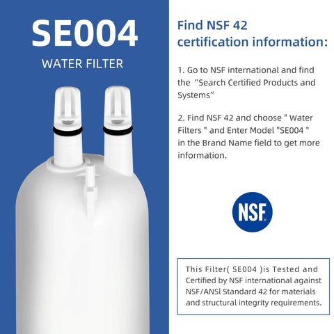 Water Filter Replacement For Whirlpool And Kenmore Refrigerators Replacing Models 9083 9030 4396841 4396710 Edr3rxd1 Coldspot And More Everydrop 3 Compatible 1 Pack For Fresh Tasting Water And Ice At Home SE004 model with certification info