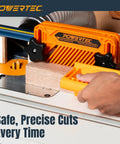 Featherboard Set For Router Table Fence And Bandsaw Tandem Feather Boards Fit T Track And Miter Slot Must Have Woodworking Router Accessories Keeps Your Workpieces Steady Reduces Kickback And Boosts Safety 2 Pack installed on a router table, demonstrating secure setup and use.