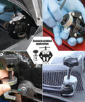 Windshield Wiper Arm Removal Tool Kit Beefed Up Heavy Duty Carbon Steel Construction Wiper Arm Puller And Battery Terminal Remover For Cars SUVs RVs Trucks Multi Function Durable Rust Resistant in use on various vehicles