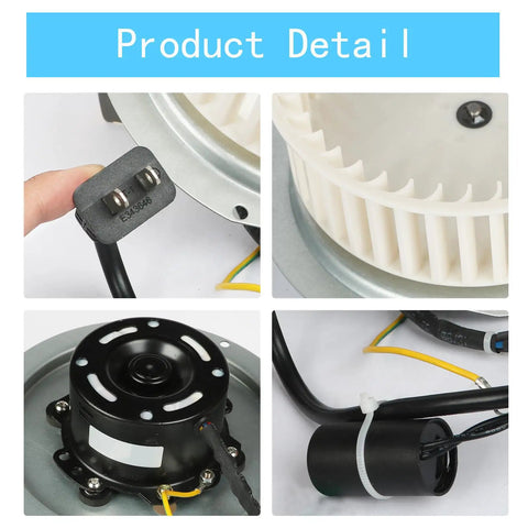 DIY Friendly 0695B000 Motor Assembly For QT80 Series Bathroom Exhaust Fans Replacement with Blower Wheel details