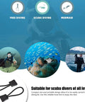4 Pack Diving Hose Holder Clips For Scuba Gear, Hose Clip Retainer with Durable Bungee Cord and Shock Cord, Snorkeling Accessories