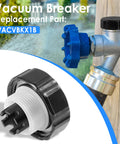 Vacuum Breaker Kit For Traditional Anti Siphon Frost Free Sillcock Valves Replacement Prevent Backflow And Water Contamination Easy Install For Standard Garden Hose Faucets Durable Reliable Valve Accessory