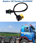 Level Sensor Conversion Jumper Harness Adaptor Cable For 2010 To Current Volvo And Mack Trucks shown with truck, OE 24399920