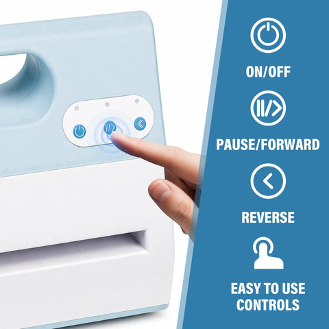 Electric Automatic A4 Die Cutting And Embossing Machine With Complete Accessory Kit showing user-friendly control panel.