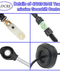 Heavy Duty Transmission Gearshift Control Cable Replaces OE 4721940AE for Dodge Journey 2011 2020 detailed parts view