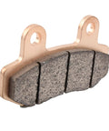 Front and rear disc brake pads replacement for Sur Ron Ultra Bee electric dirt bike, durable sintered metal, angled view