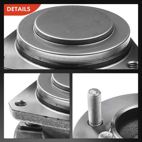 Close-up view of Front And Rear Wheel Bearing And Hub Assembly Set For Dodge Charger Challenger 2015 2020 And Chrysler 300 2015 2020 RWD 5 Lug