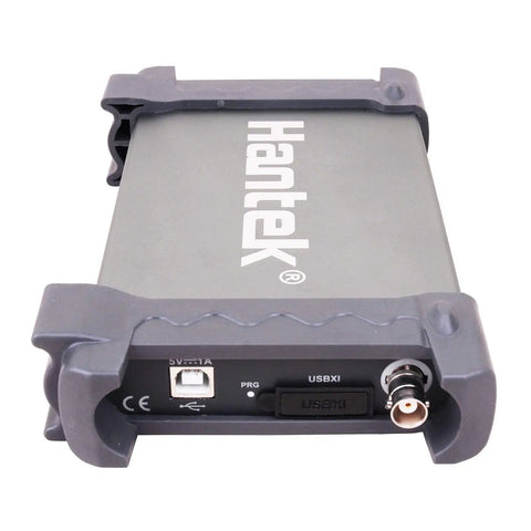 4-Channel Oscilloscope With AWG, 250 MHz Bandwidth, USB Powered Compact Heat-Resistant Case Top View