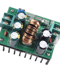 Heavy Duty DC DC Boost Converter Module 1200W Step Up Power Supply 10 To 60V Input To 80V Output 20A Adjustable Regulator, close-up view.