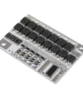 Straight Up Badass 5S 21V 100A BMS Lithium Battery Protection Board with smart balance charging module, featuring various components.