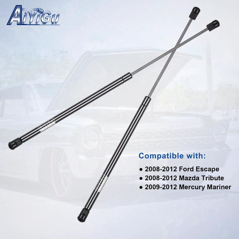 Rear Window Glass Shocks And Lift Supports Gas Springs For 2008 2012 Ford Escape, 2008 2012 Mazda Tribute, 2009 2012 Mercury Mariner