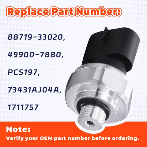 AC Pressure Sensor 88719 33020 Goes Great With Toyota Avalon Sienna Camry RAV4 Corolla Venza Highlander And Lexus LS430 ES350 LS460 RX350 Auto Refrigerant Pressure Transducer Switch
