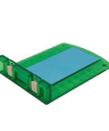 Two Pack Magnetic Floor Laser Target Cards For Green Beam Laser Level, compact green plastic card with magnet for metal studs