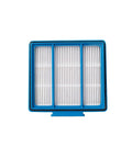 Single blue square HEPA filter from 5 Pack Replacement HEPA Filters For ION AI Series Robot Vacuums And EZ Models Compatible With RV And AV Series