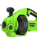 Cordless 24V Drain Auger Snake Busts Clogs Fast For Sinks Showers Toilets 23 Foot Cable 560 RPM With Variable Speed Trigger