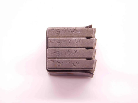 Pro Grade 7 Size Die Head Thread Chasers Set For Left Hand Threading LH Threads, Durable Machinist Tools For Precision Chasing, Great For DIY Or Shop Use, Includes Multiple Sizes For Quick Clean Accurate Threads, four LH chasers