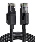 Braided Cat6 Ethernet Cable 1Gbps High Speed Network Cable Shielded RJ45 LAN Cord For PC PS5 PS4 PS3 Xbox Smart TV Router 6 Foot