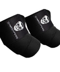 Weightlifting Elbow Wraps 40 Inch 1 Pair Flexible Elbow Compression Straps For Real Joint Support And Solid Stability In Bench Press Powerlifting And Pressing Moves Black