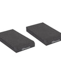 Pair Of Small Studio Monitor Isolation Pads With Removable Angled Inserts For 5 Inch Monitors Foam Speaker Cushions