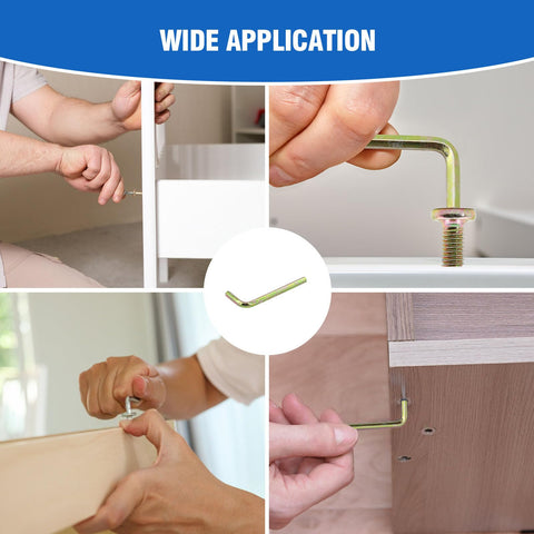 Crib Hardware Replacement Kit 32 Piece Bolts And Barrel Nuts Set for Delta Graco Dream Cribs installation demonstration