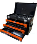 Beefy Heavy Duty 3 Drawer Metal Tool Chest Organizer With Ball Bearing Drawer Slides Portable Garage Workshop Tool Box