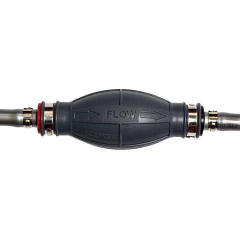 Universal Outboard Fuel Line Kit With 7 Foot 3 Eighth Inch Hose UV Resistant EPA CARB Compliant Primer Bulb Connectors