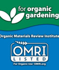 OMRI listed for organic gardening, logo featured on Sluggo Snail And Slug Killer Bundled With Measuring Spoon For Organic Gardening OMRI Listed