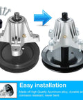 46 Inch Mower Deck Rebuild Kit With Spindles And Idlers For LTX1045 LTX1046 Models Replacement 103 Inch Belt Included