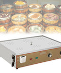 Commercial Electric Steamer For Busy Breakfast Spots Pro Grade Stainless Steel Bun Steamer with 6-hole capacity
