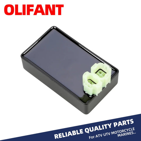 Ignition CDI Box for Foreman 400 TRX400FW 1995 to 2003 Plug-and-Play Replacement 4pin 2pin Connector Part Numbers 30410 HM7 003 000 010