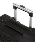 Close-up of the retractable handle on Softside Expandable Checked Luggage For Long Trips With 360 Spinner Wheels And Retractable Handle