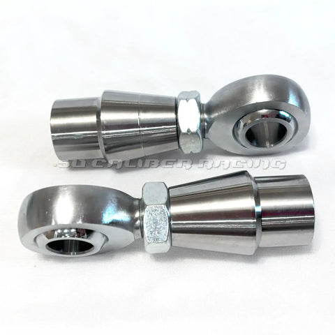 Heavy Duty Chromoly Half Inch Heim Joint Kit For Utvs Suspension And Rock Crawling includes two steel tie rod ends.